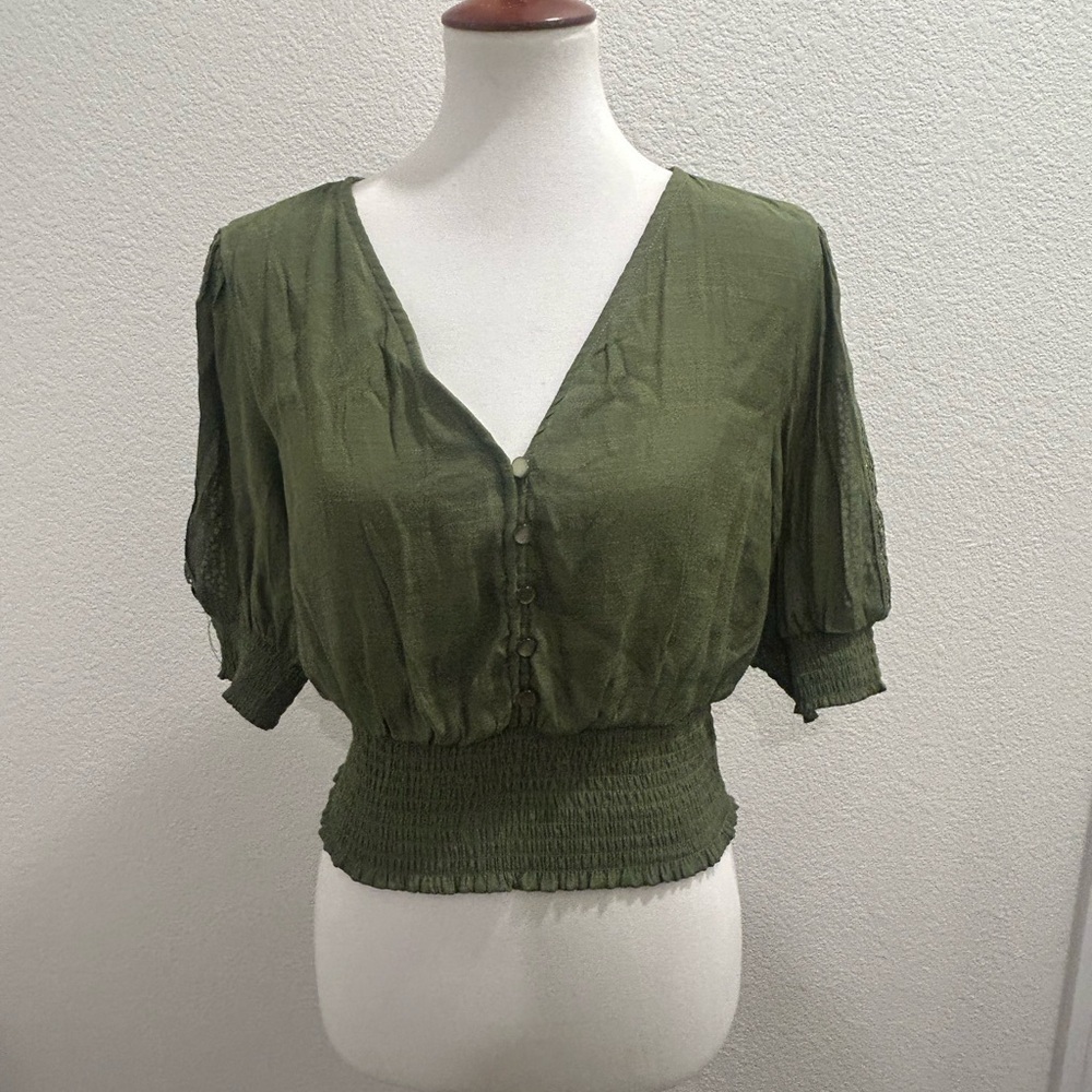 Kings Road Green Top